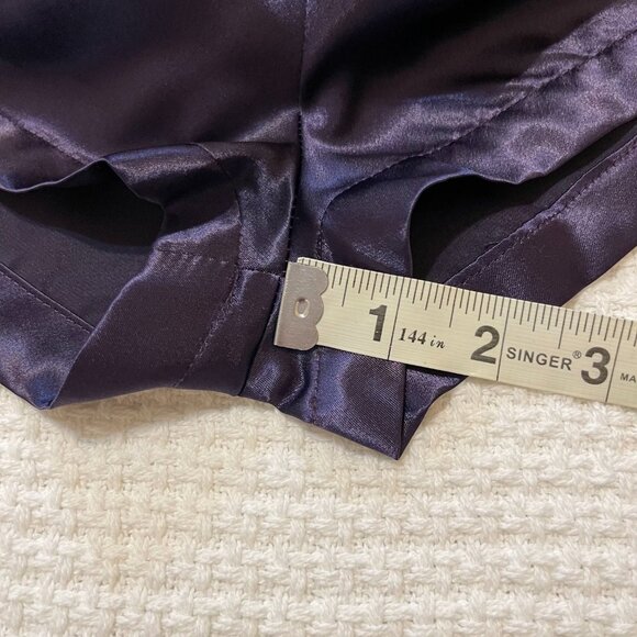 Vintage California Dynasty Short Pajama Set Size Medium Velvet Crushed Velvet - Picture 11 of 13